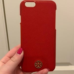 IPhone 6 Tory Burch Red Case
